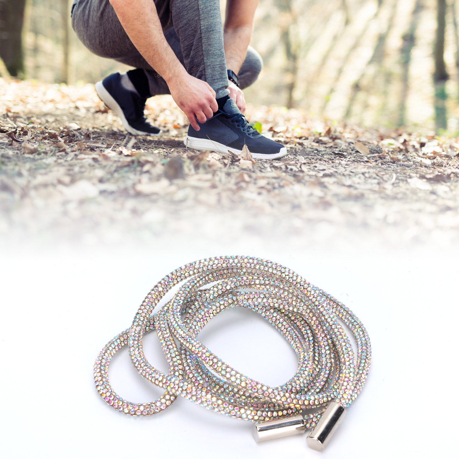 Rhinestone Hoodie String, Rhinestone Rope Flexibility To DIY 0.2in